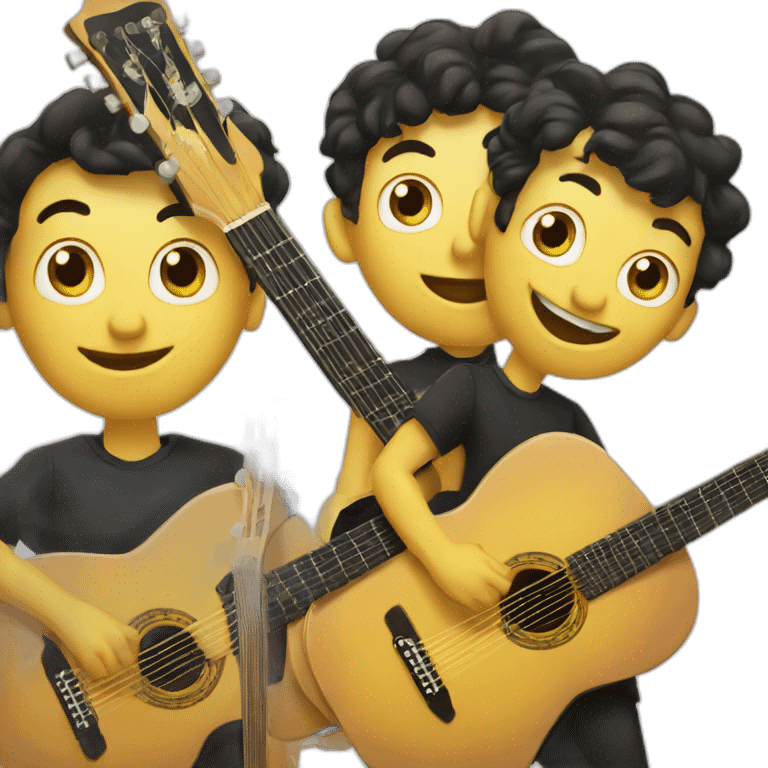 Del castillo guitar trio emoji