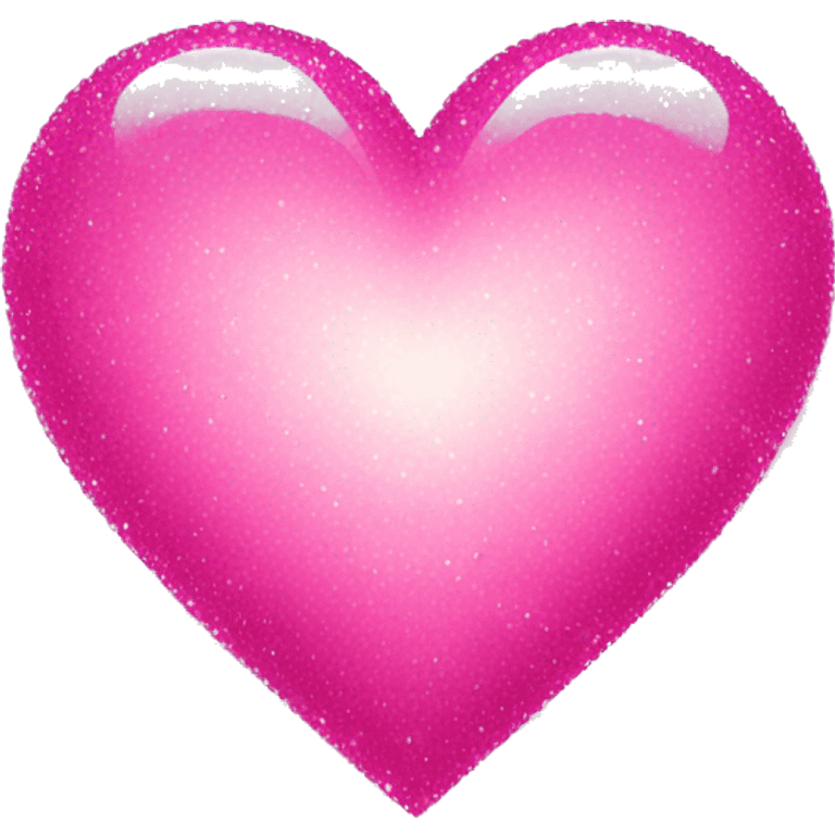 Sparkling pink heart emoji