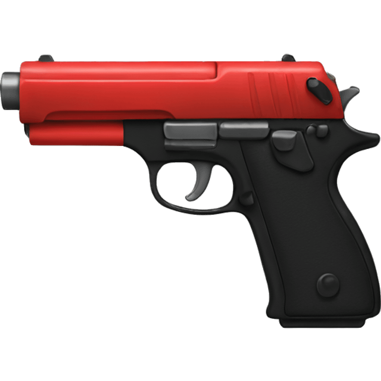 Red gun emoji