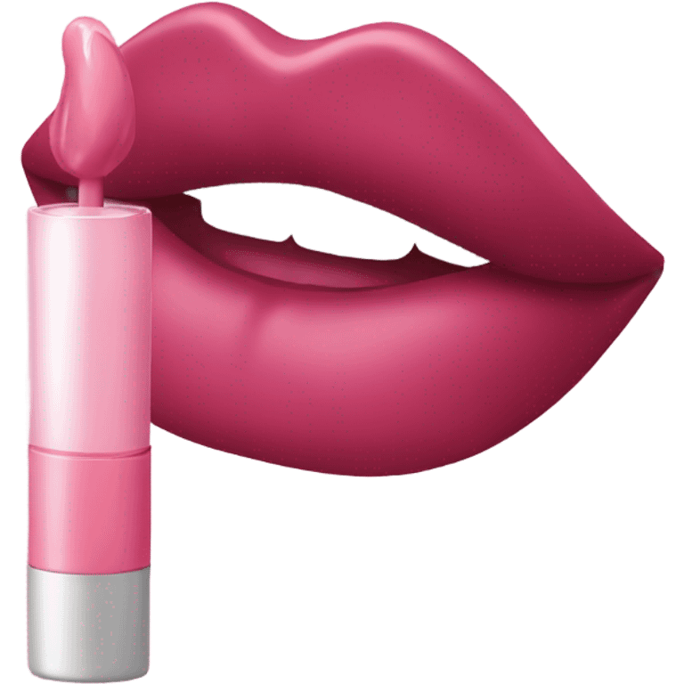 lip gloss emoji