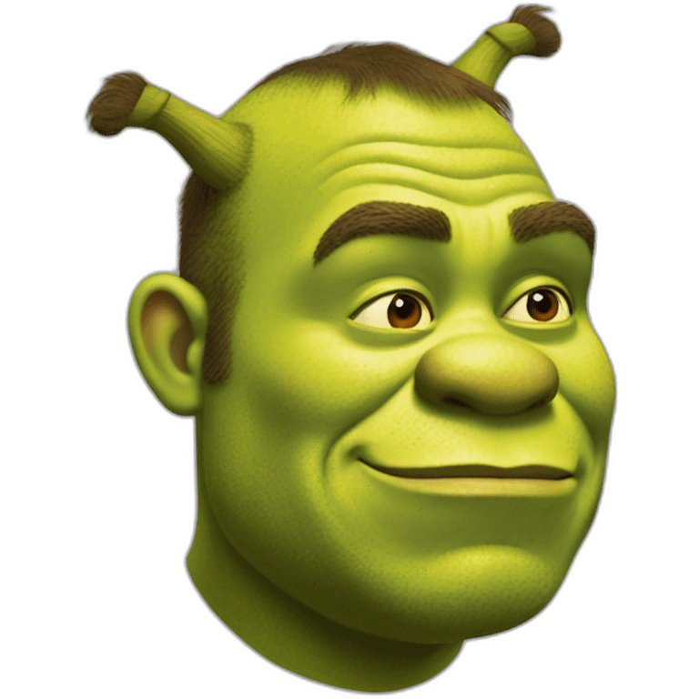 Shrek qui lit emoji