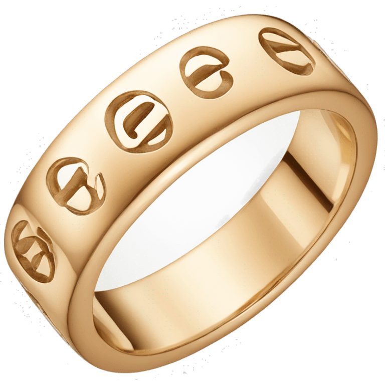 cartier love ring emoji