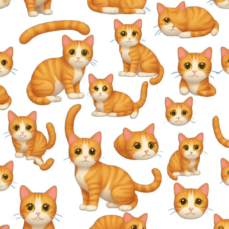 Ginger cat emoji