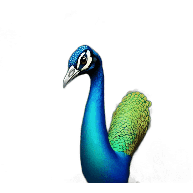 peacock emoji