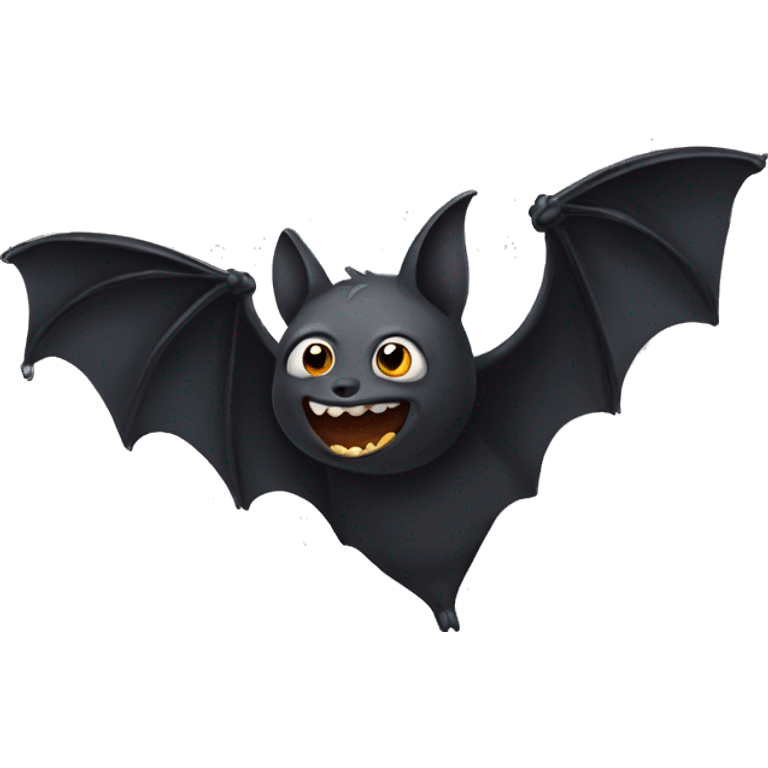 bat flying emoji