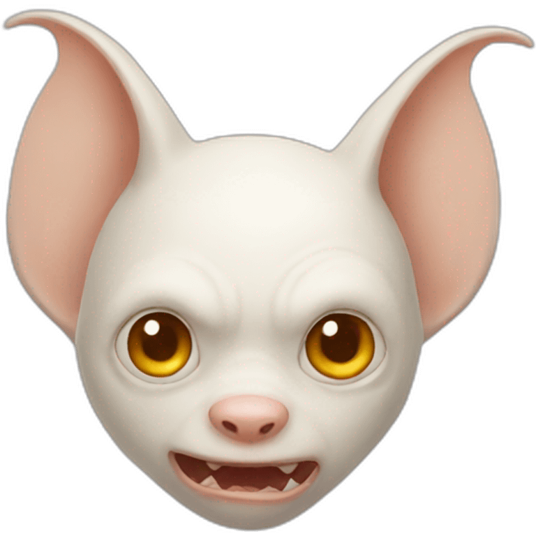 Bat albino emoji