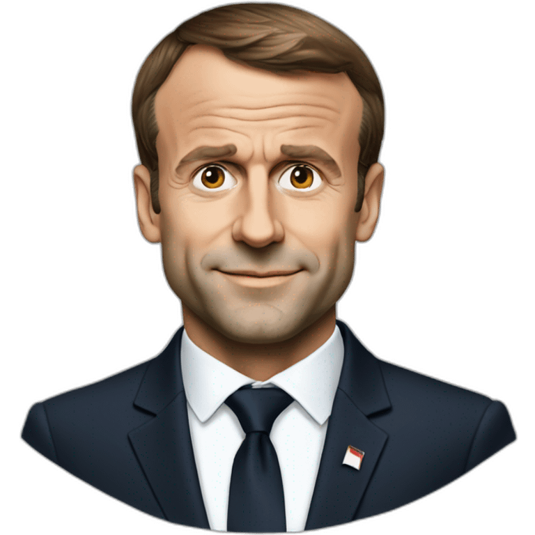 Emmanuel Macron emoji