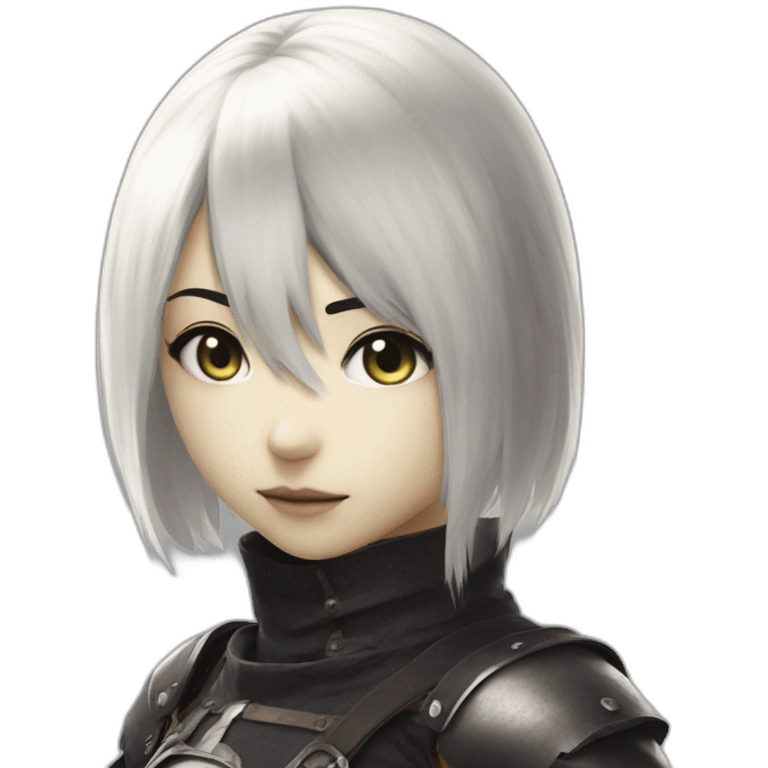 2B from Nier Automata emoji