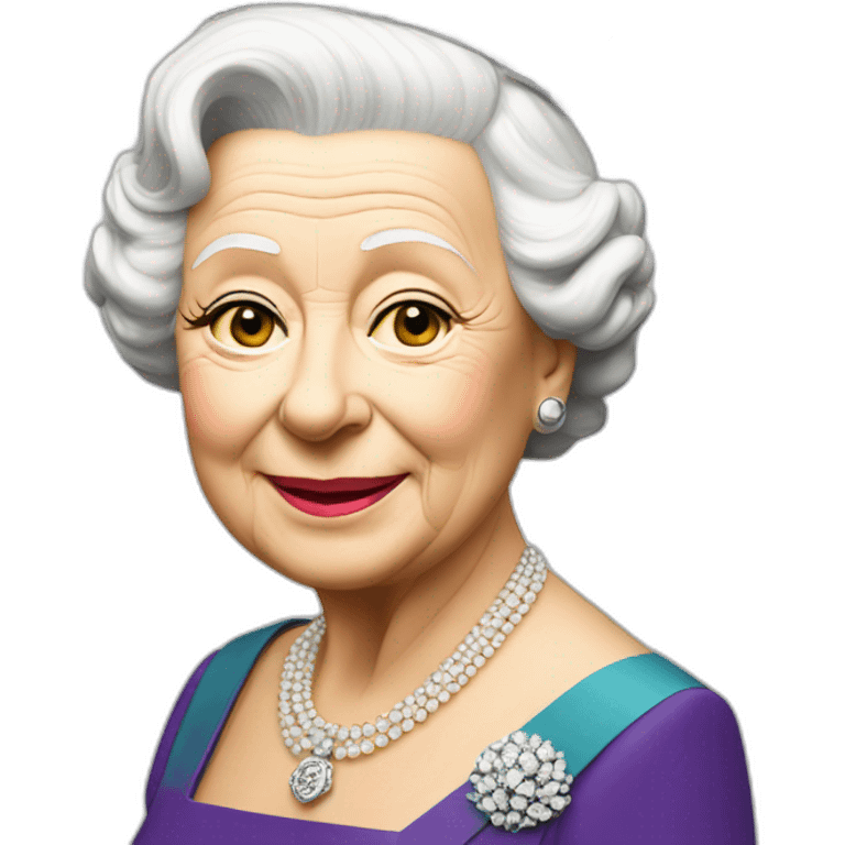 Queen Elizabeth 2 emoji