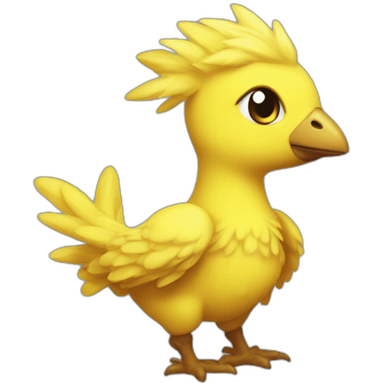 Baby chocobo emoji