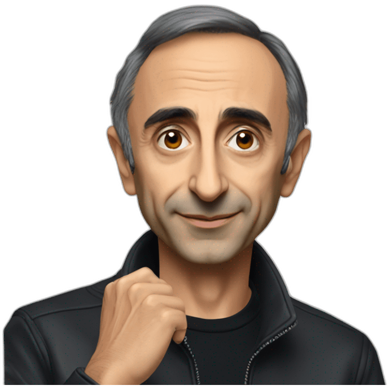 Eric zemmour avec sa calvitie emoji