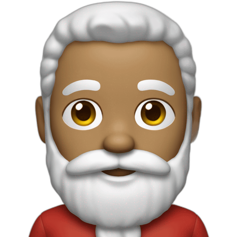 A Santa Claus Pop figure emoji