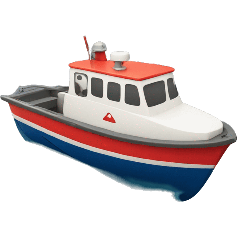 Lobster driving boat emoji