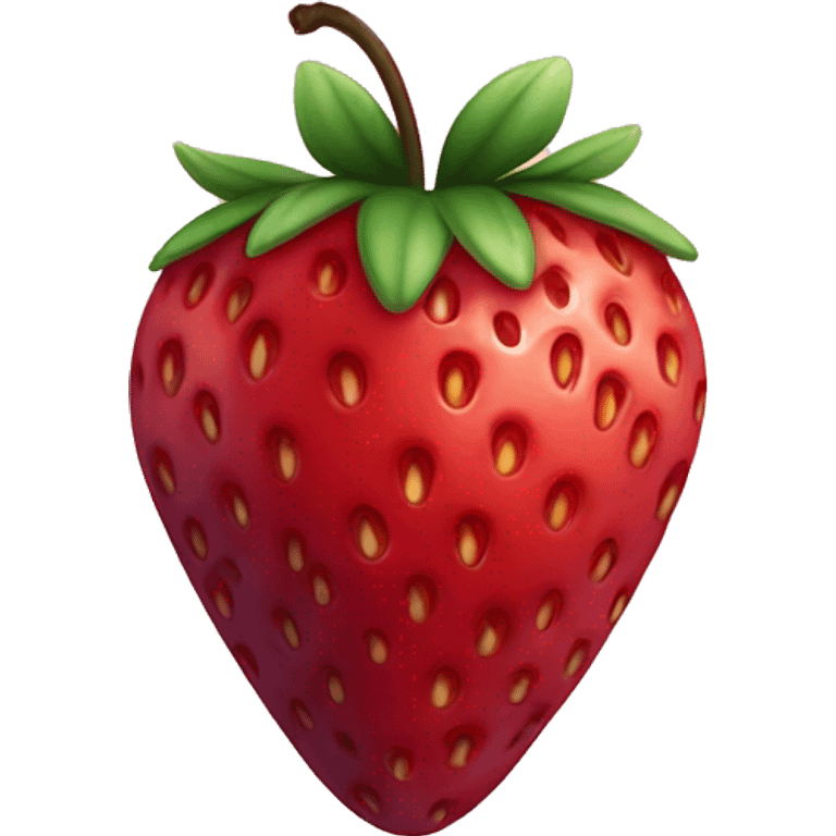 strawberry açaí emoji