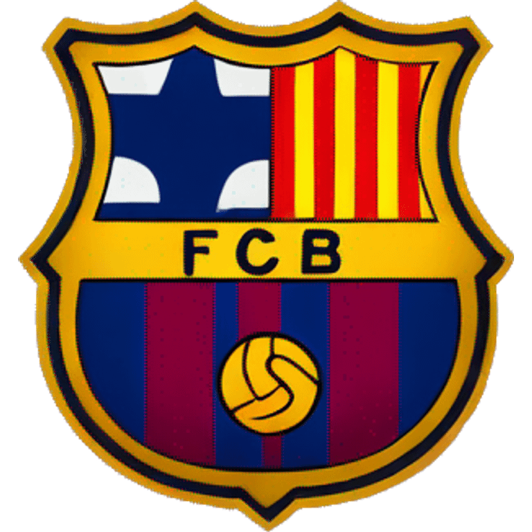 Escudo barça emoji