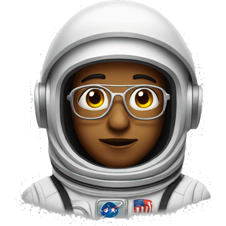 Astronaut Nerd emoji