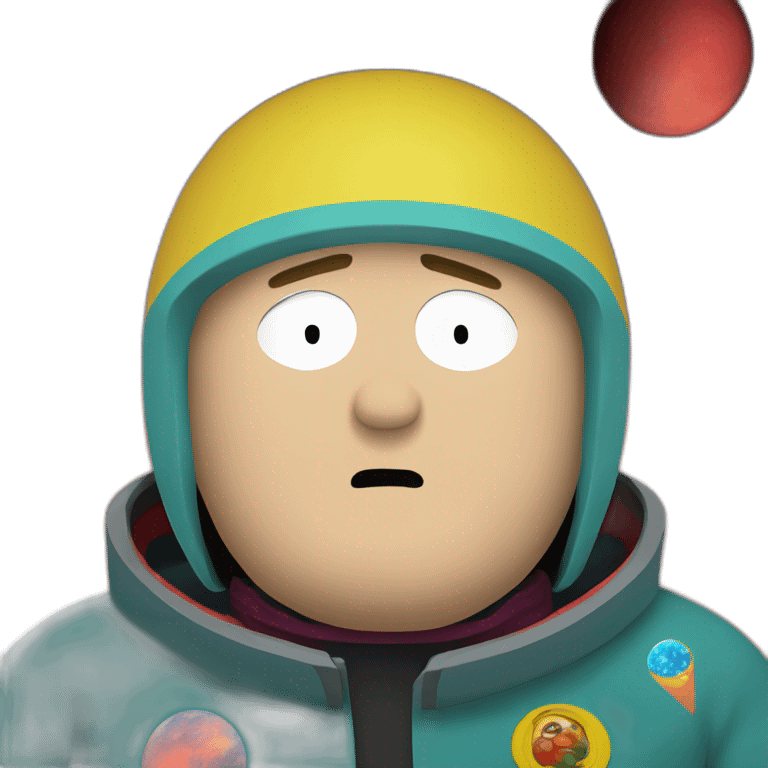 Cartman in space emoji