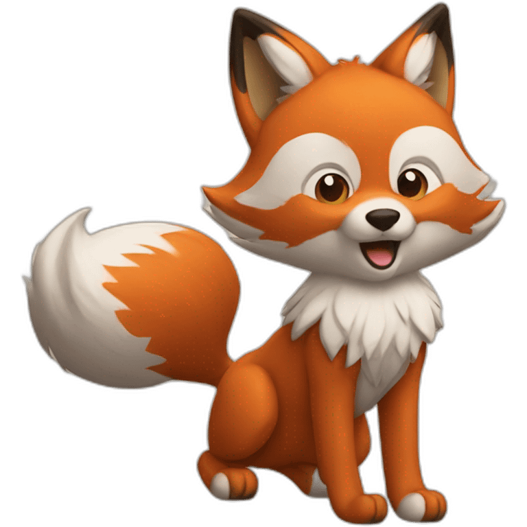 fox-with-noel emoji