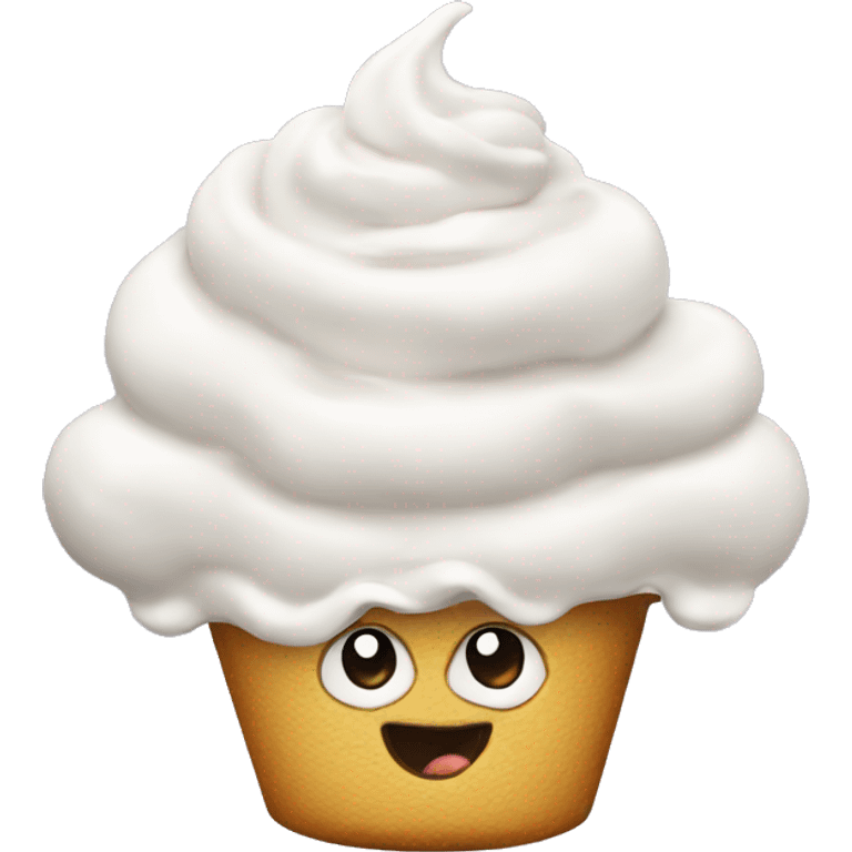 whipped cream emoji