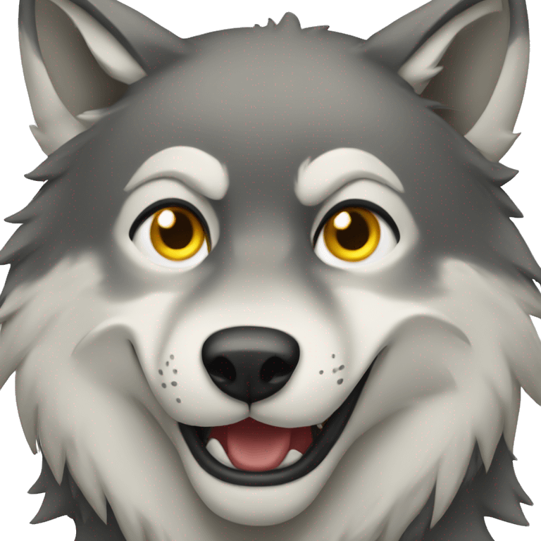 Wolf emoji