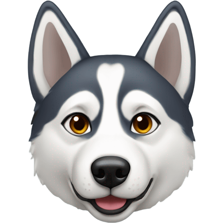 Siberian husky  emoji