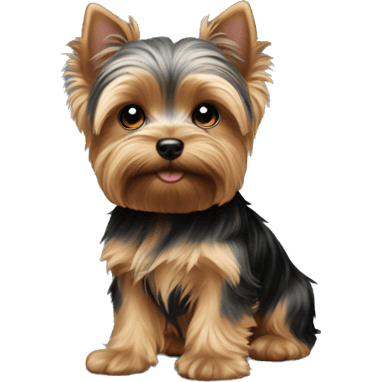 Yorkie puppy  emoji