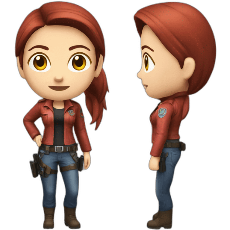 Claire Redfield emoji