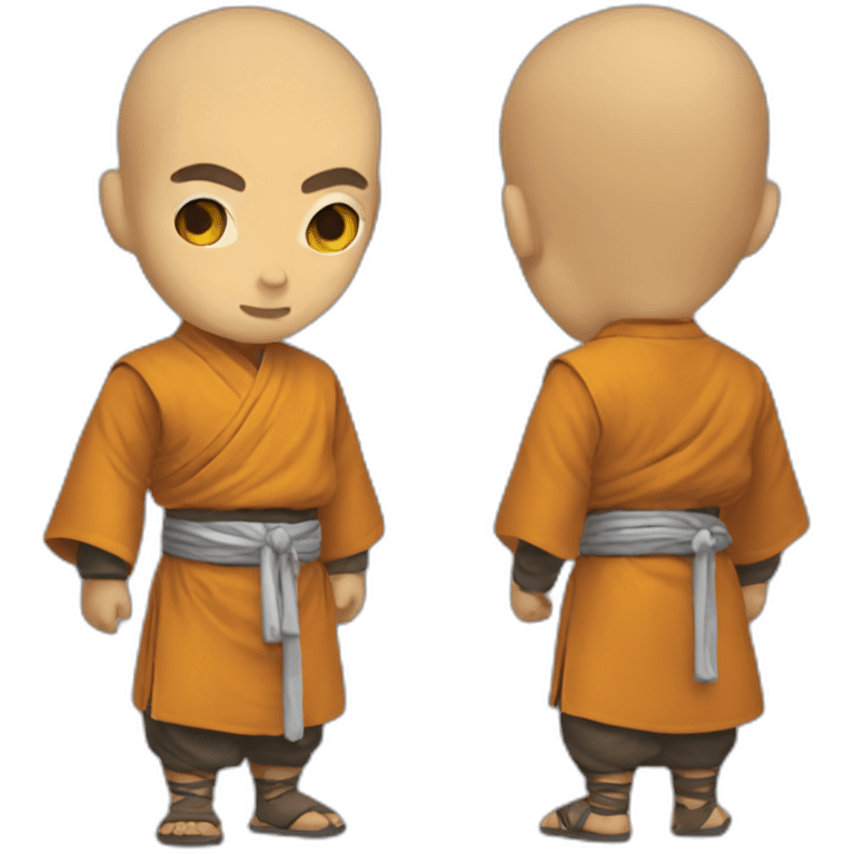 monk shaolin emoji