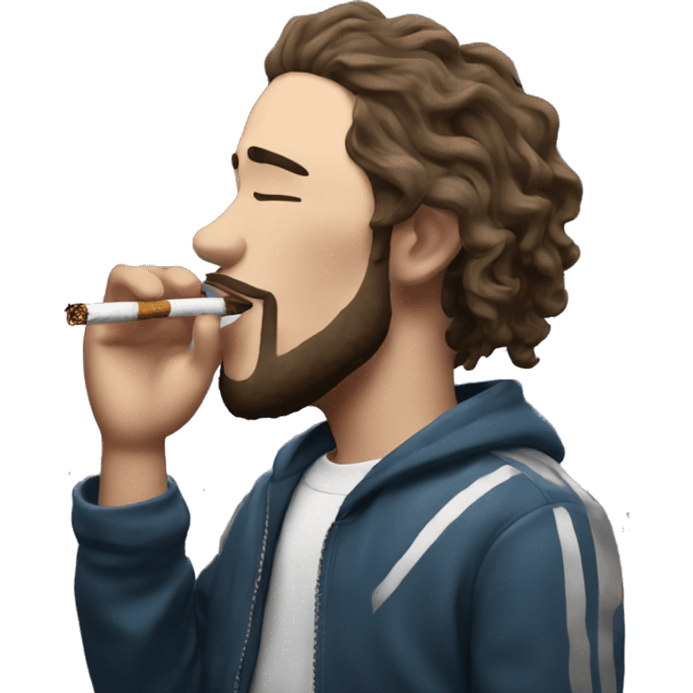 Post Malone smoking a cigarette  emoji