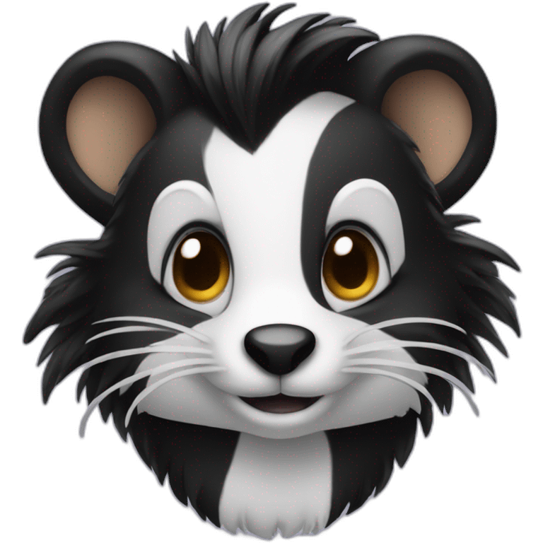 Anthropomorphic skunk emoji