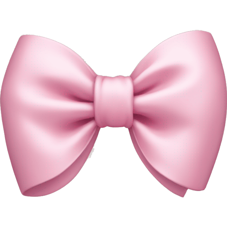 pastel pink bow emoji