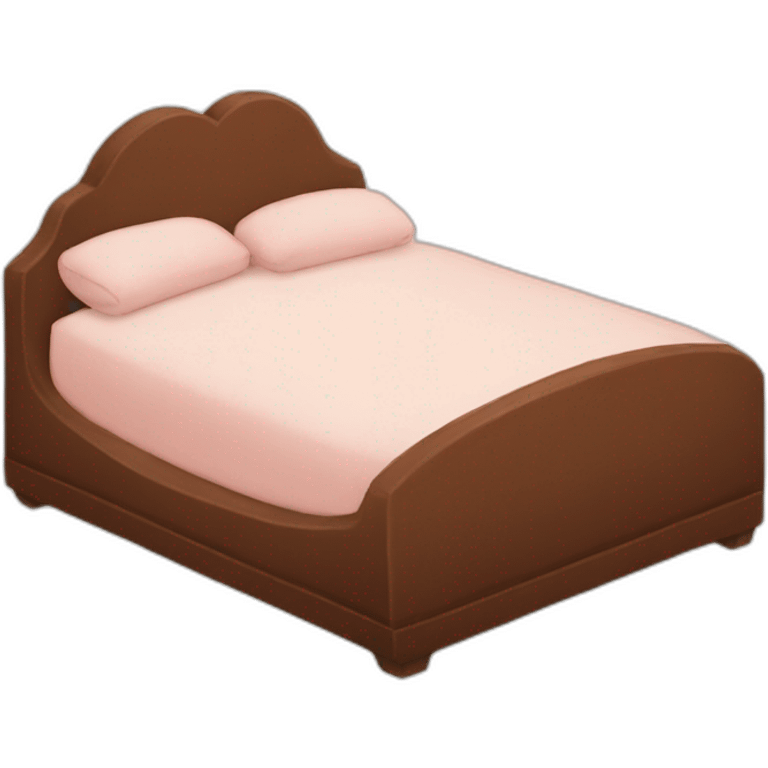 heart shaped bed emoji