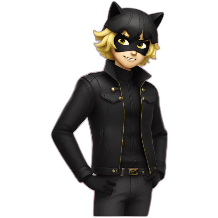 Miraculous chat noir emoji