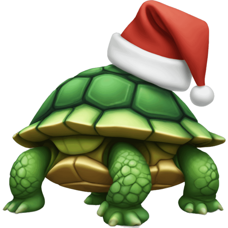 Christmas turtle  emoji