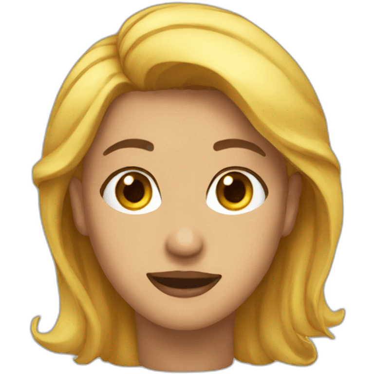 Una persona riendose emoji