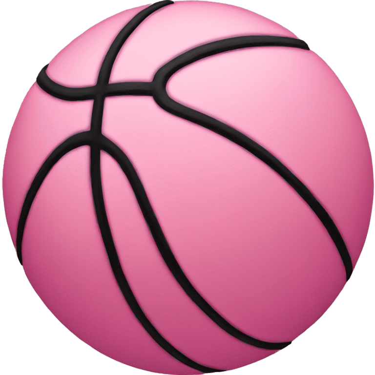 Pink Basketball  emoji