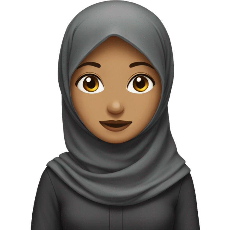 Girl wearing a hijab  emoji