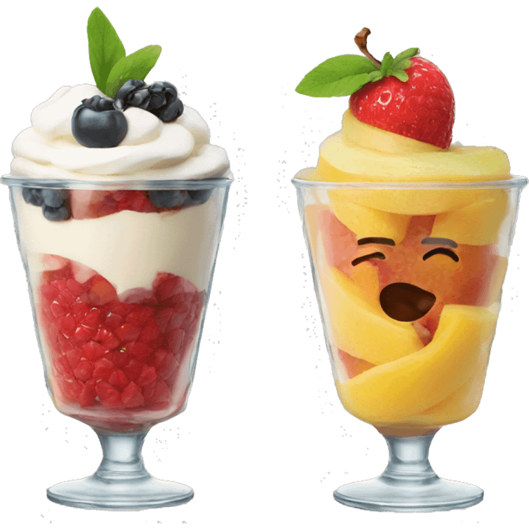 fruit parfait emoji