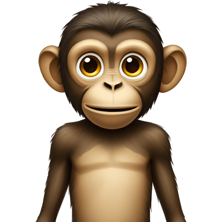 monkey with banna corwn emoji