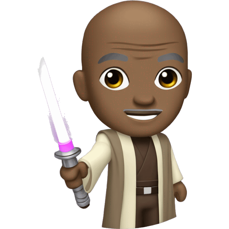 mace windu with purple light saber emoji