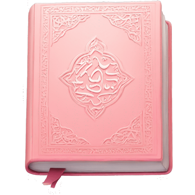 Light pink Quran emoji