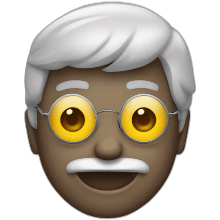 emoji de óculos fazendo joinha com a mão emoji