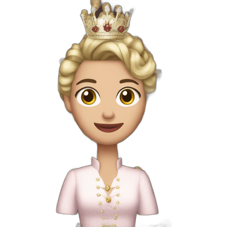 Queen Elizabeth II cornrows emoji