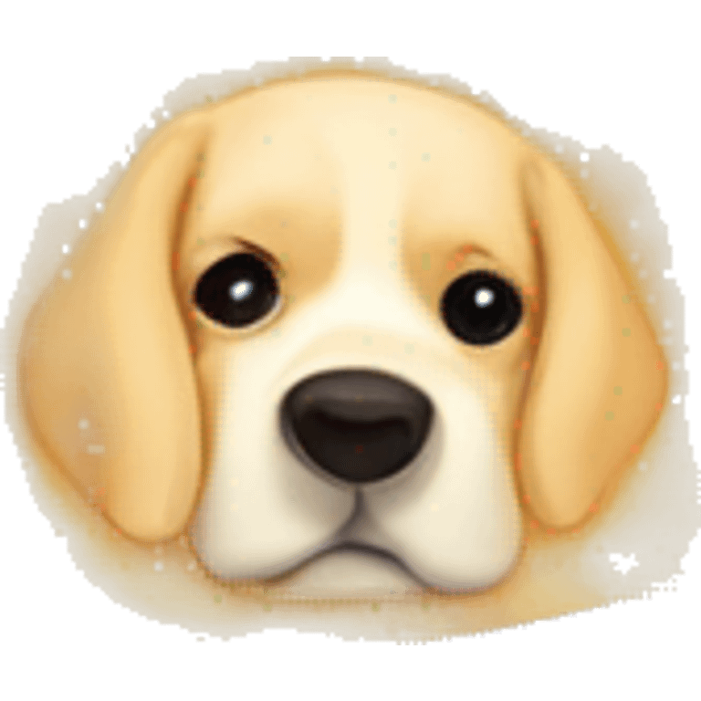 Puppy cute retriever in a taco shell emoji