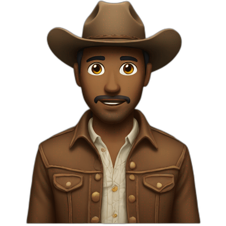 cowboy realistic emoji