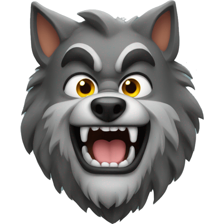 Werewolf emoji