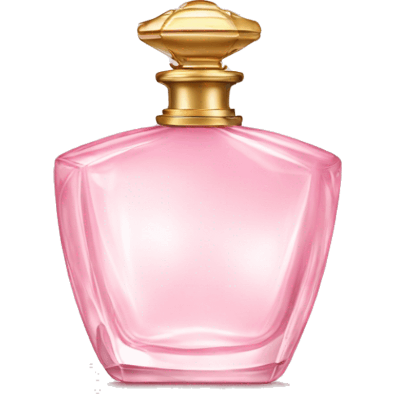 Fancy light pink perfume bottle emoji