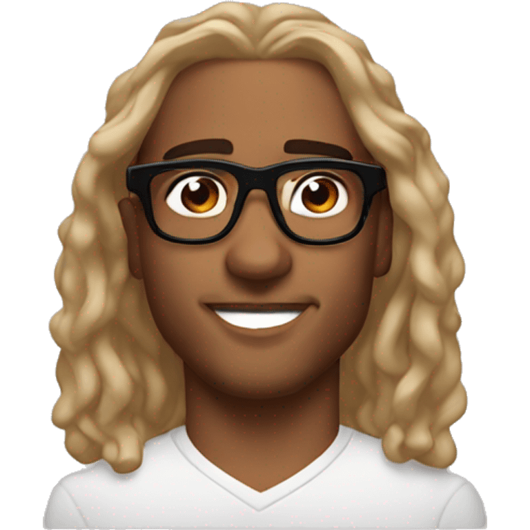 Jalen hurts with glasses emoji