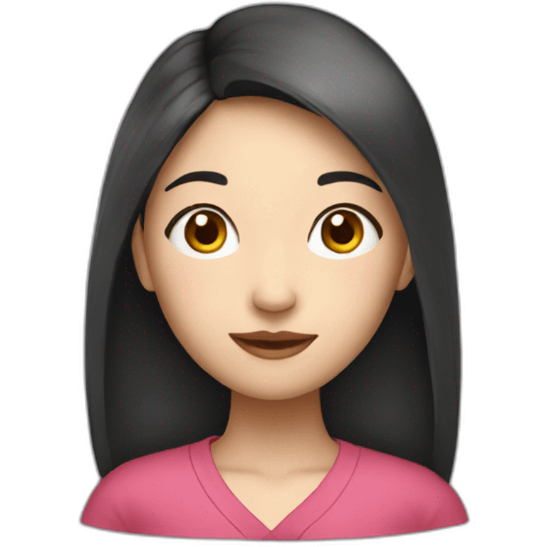 a chinese girl emoji