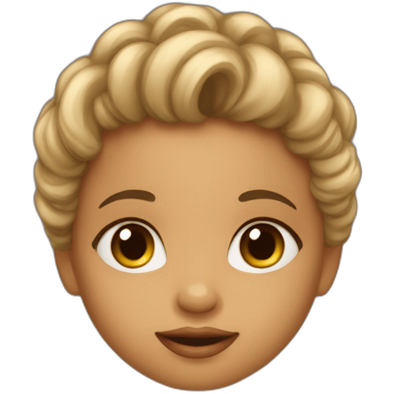 Bebê menina emoji